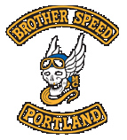logo Brother Speed Motorcycle Club in I5 Oregan Crash